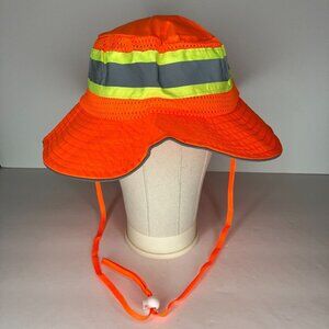 Ironwear Orange Safety Reflective Booney Bucket Hat